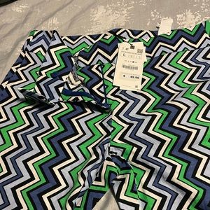 Zara womens linen pants/trousers